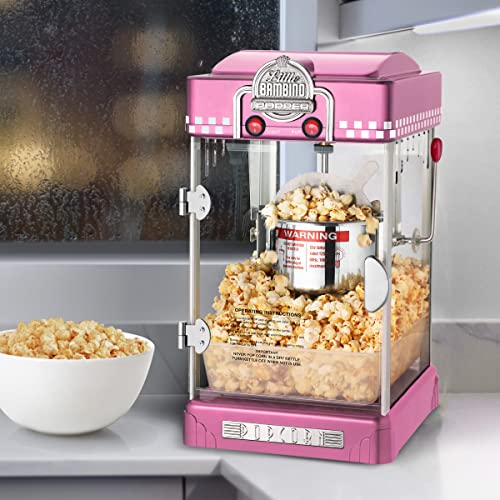 Popcorn Little Bambino 2.5oz Popcorn Machine (Pink)