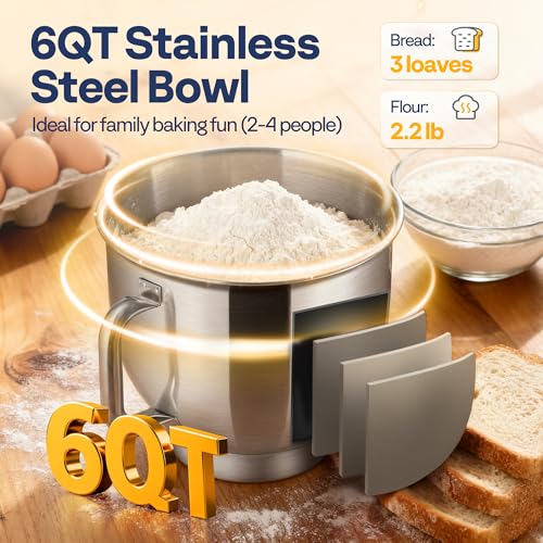Stand Mixer 6 (Silver)