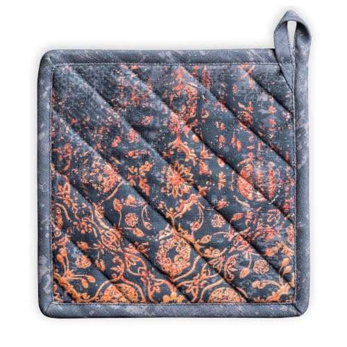 Pot Holders 100% Cotton Potholders (024 - Imperfection / 8" x 8" (Pot Holder Pack of 1))