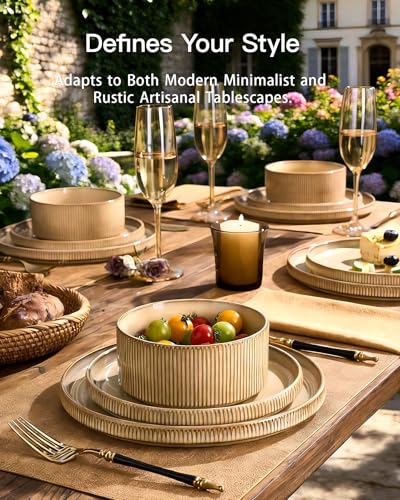 Dinnerware Set for 6 (Cream)