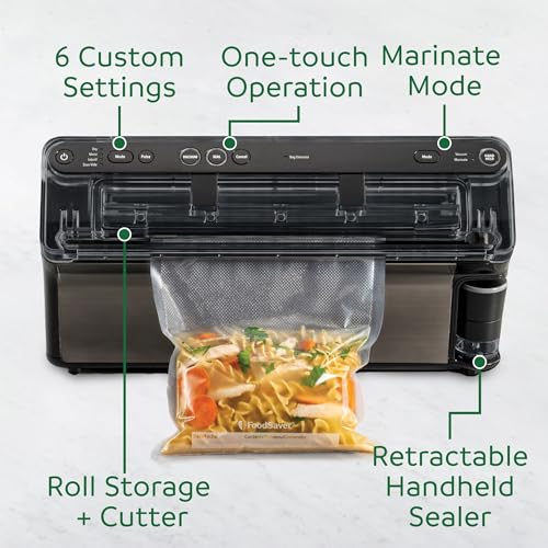 Elite All-in-One Liquid+™ Vacuum Sealer with Bags (Vacuum Sealer + Accessories)