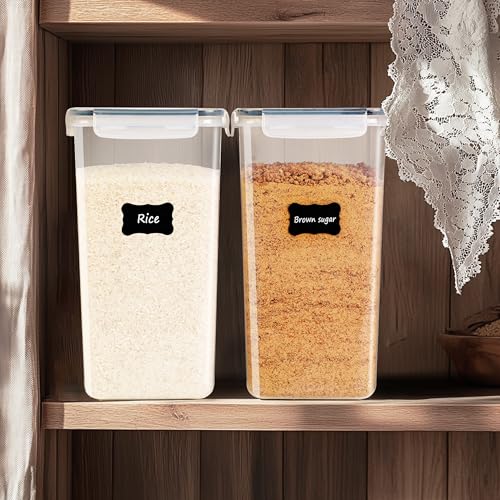 2 PC Flour Sugar Storage Containers (8.5 L - 2 Pack)