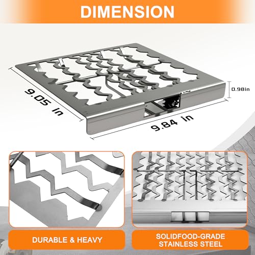 Charcoal Grate Grill Barbecue Grills Compatible with Masterbuilt Gravity Series 560 800 1050