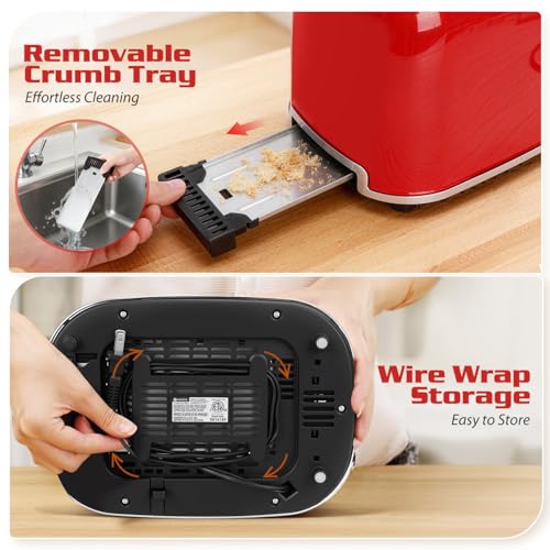 Toaster 2 Slice (Red)
