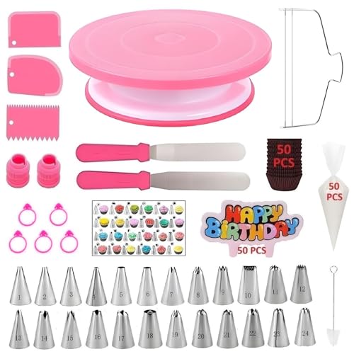Cake Decorating Kit (Pink)