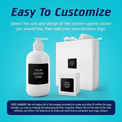 Custom Vinyl Stickers Your Image (100 Count)