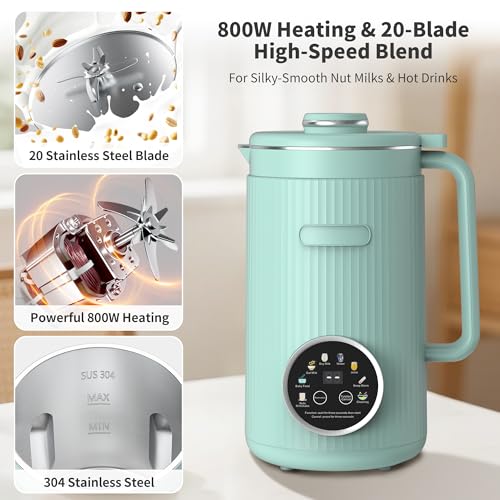 35oz Soy Milk Maker Machine (Green)