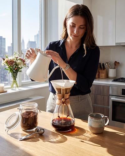 Pour Over Coffee Maker Set (Slim Shape / 20 Ounces)
