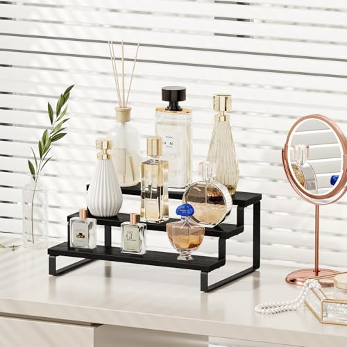 3 Tier Spice Rack (Black, 3 Tier, 2 Pack / 3 Tier 2 Pack)