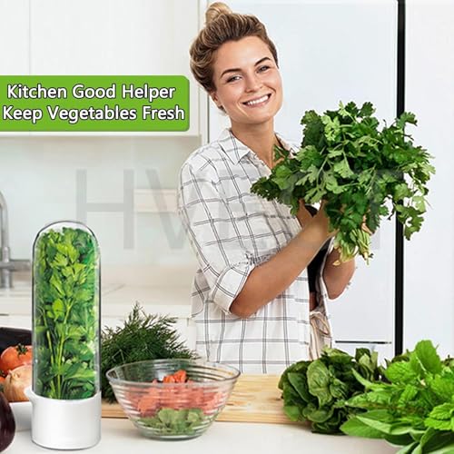 Herb Keeper for Refrigerator (Herb Keeper(4Pack))