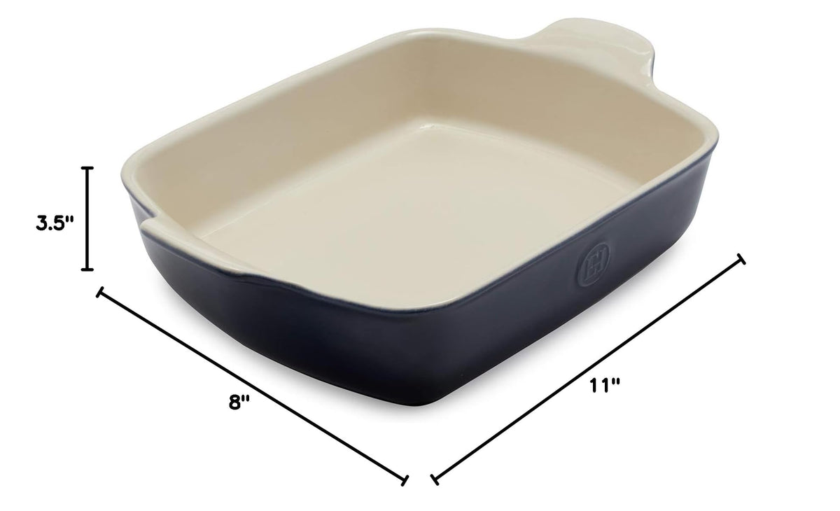 11" x 8" Medium Rectangular Baker (Twilight Blue)