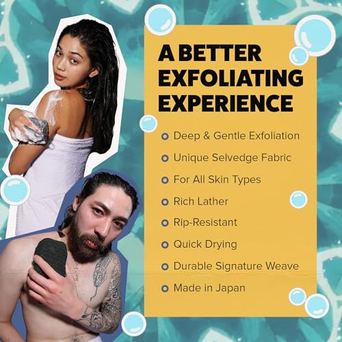 Exfoliating Shower Sponge (Grey)