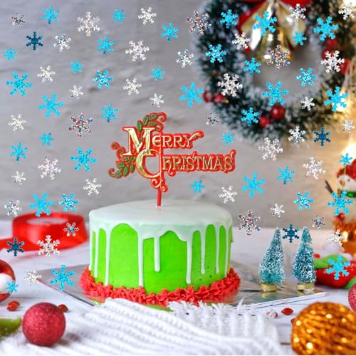 Winter Snowflake Confetti Party Decorations