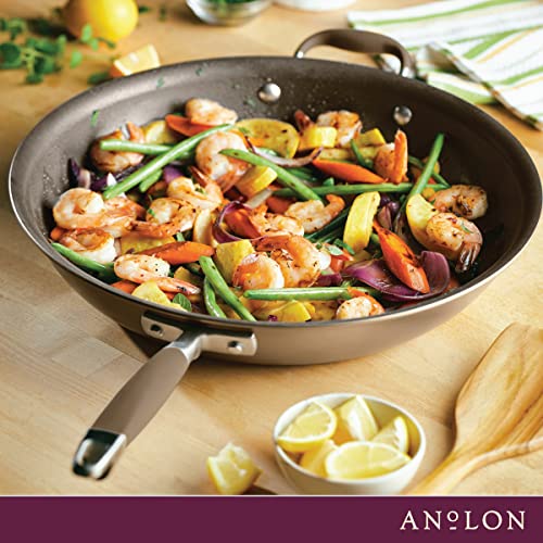 Advanced Home Hard (Bronze / Skillet w/ Helper Handle (14.5-Inch))