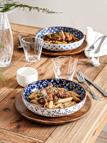 Pasta Bowl 32 oz (Vintage Blue / 32 ounces)