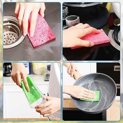 200 Pcs Sponges Bulk Sponges Kitchen Compressed Sponge