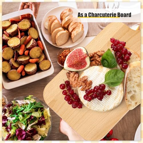 6 Pcs Wood Cutting Boards Bulk (15 x 7 inches)
