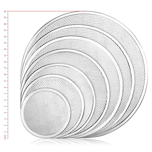 Restaurant Grade Seamless Aluminum Pizza Baking Screen