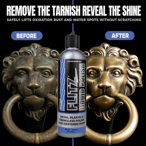 Multi Purpose Metal Polish Liquid (16 Fl Oz (Pack of 1))