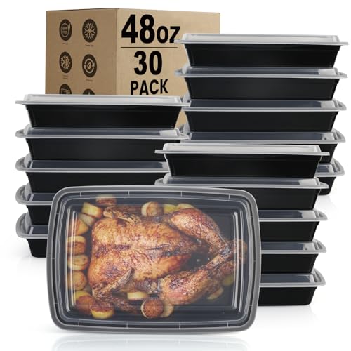 Meal Prep Containers Reusable (48oz-30pack)