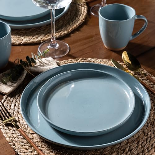 12oz Coffee Mugs (Stone Blue / Set of 4)