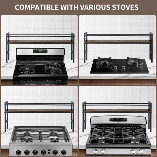 Spice Rack Shelf for Kitchen Stove