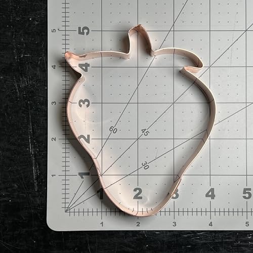 Large Strawberry Cookie Cutter 5 Inch