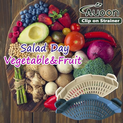 Pasta Strainer Clip on Silicone (MilkShake / Standard 8.86 x 3.55 in)