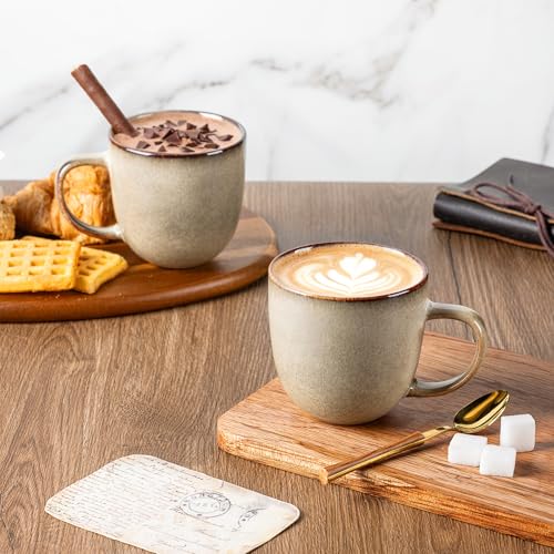 12oz Coffee Mugs (Set of 6 / Oatmeal)