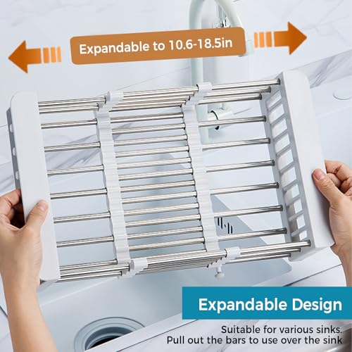 Over Sink Dish Drying Rack (Black)