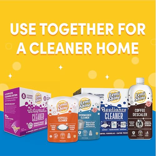Washing Machine Cleaner Plus Machine Wipes (16.88 Ounce (Pack of 1))