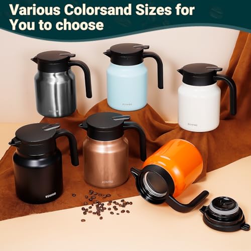 Insulated Coffee Carafe (Blue / 34 Ounces)
