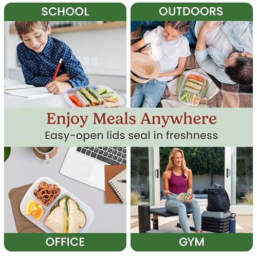 Easyboxes Stackable 3 (Earth Tones (4-Pack))