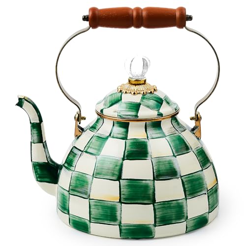 Tea Kettle 3 Quarts (Emerald Check / 3 Quarts)