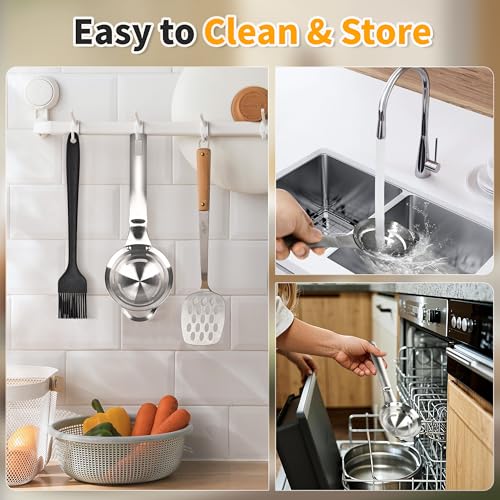 Stainless Steel Egg Yolk White Separator for Raw Eggs