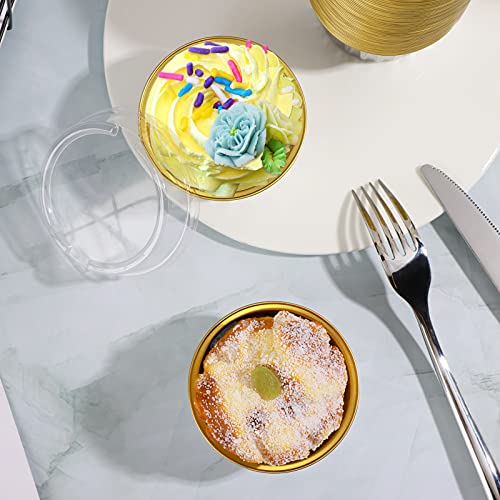 Cupcake Liners with Lids (Silver&Gold / 30pcs)