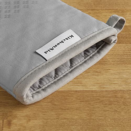 Asteroid Oven Mitt Set (7"x12.5" / Gray)