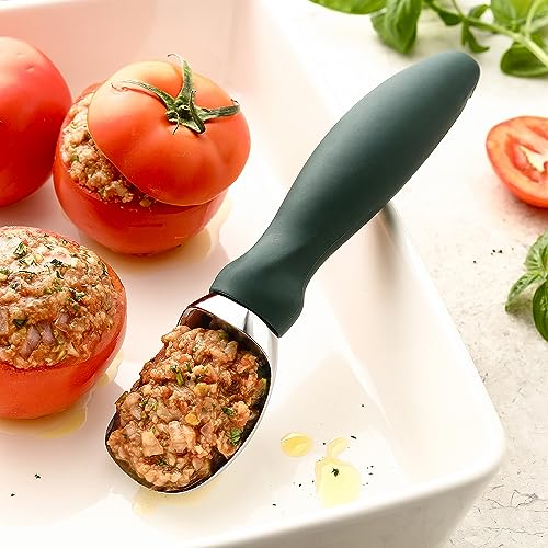 Heavy Duty Ice Cream Scoop with Soft Grip Handle
