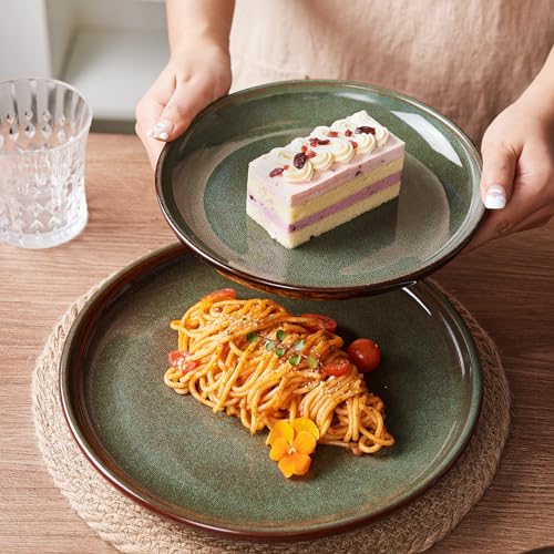Stoneware Dinnerware Sets for 4 (Sage Green / Set (12pcs))