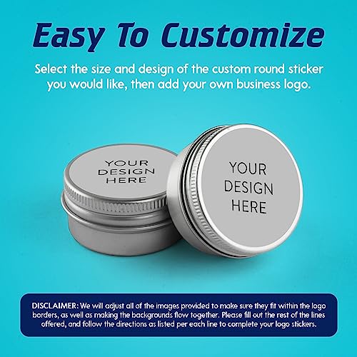 Custom Vinyl Stickers Your Image (100 Count)