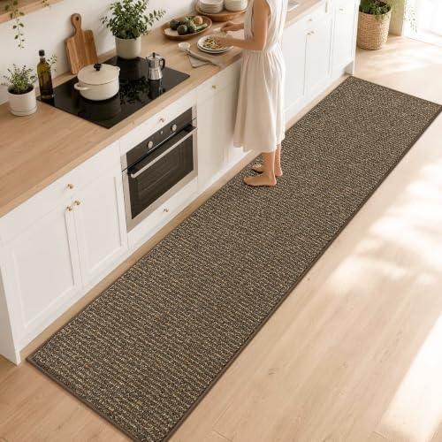 Kitchen Runner Rugs 31"x120" (Brown / 31" X 120" (Rectangular))