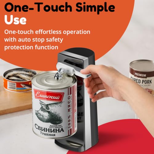 Electric Can Opener (Black)