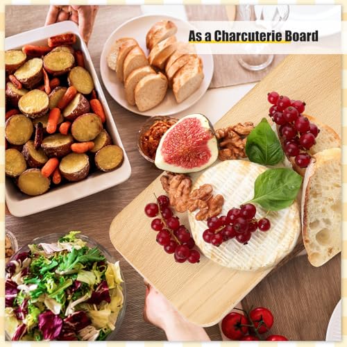 6 Pcs Wood Cutting Boards 17 Inch for Chopping Laser Engraving (17 x 6 inches)