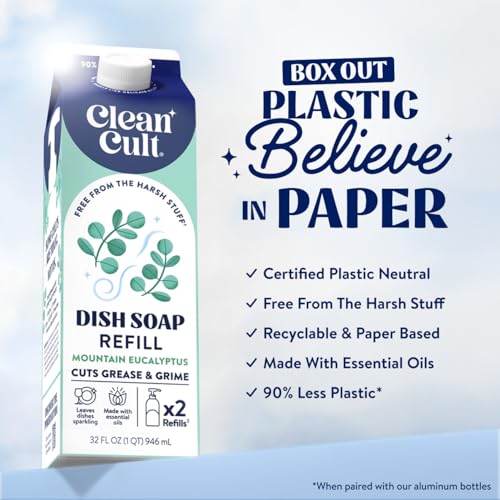 Dish Soap Liquid Refill (32 Fl Oz (Pack of 1))
