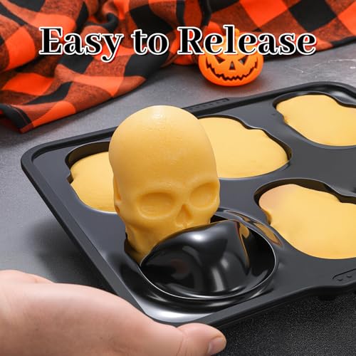 Skull Baking Pan (Skull Muffin: 2pcs)