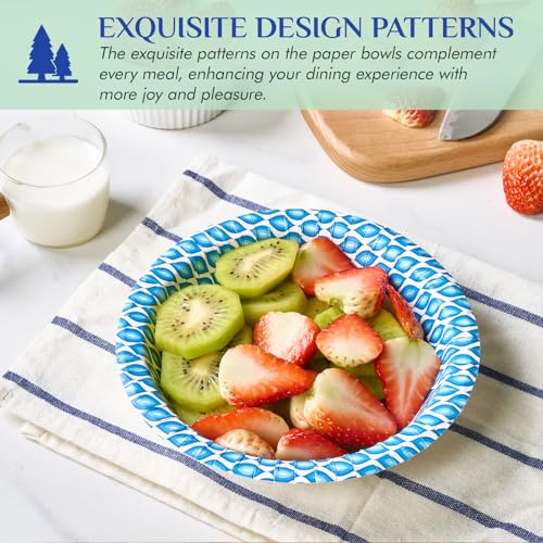 180 Count Paper Bowls 16 oz (180 Count (Pack of 1,16oz))