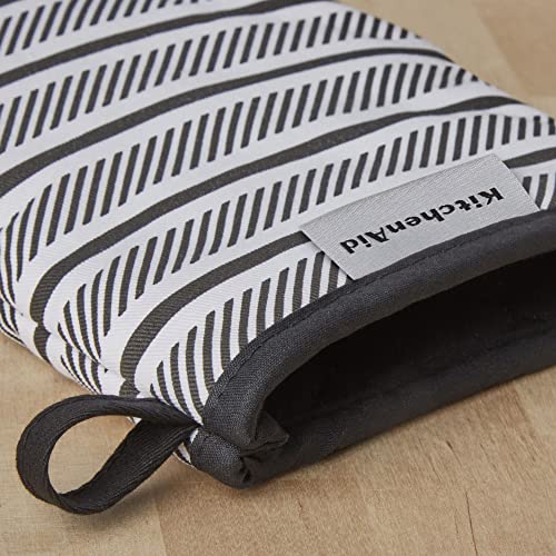 Albany Mini Oven Mitt 2 (Matte Black / 5.5"x8")