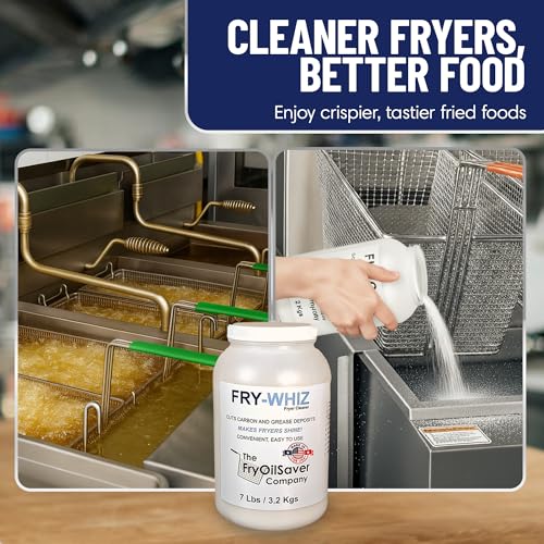Fry Whiz 4 Gallons Deep Fryer Cleaner (112 Ounce)