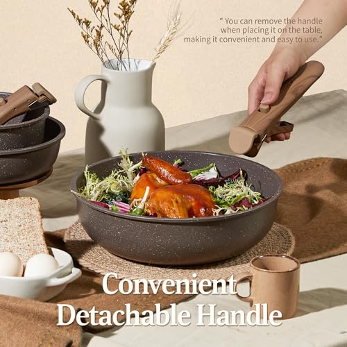 21pcs Pots and Pans Set Non Stick