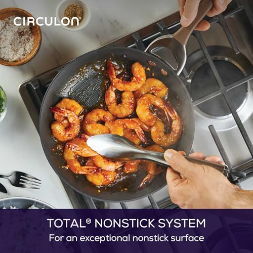 Symmetry Non Stick Pots and Pans Set (11 Piece Set / Chocolate)